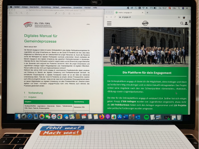 Symbolbild digitale Gemeindeprozesse