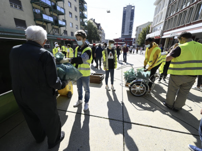 Foto von einem Clean-Up-Day